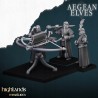 Aegean Elves Ballista - Bigusson - Druk 3D - Highlands Miniatures