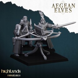 Aegean Elves Ballista - Bigusson - Druk 3D - Highlands Miniatures