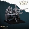 Aegean Elves Ballista - Bigusson - Druk 3D - Highlands Miniatures