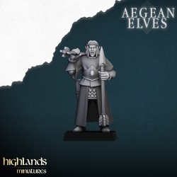 Aegean Elves Ballista - Bigusson - Druk 3D - Highlands Miniatures