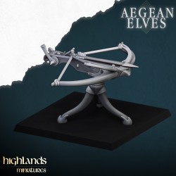 Aegean Elves Ballista - Bigusson - Druk 3D - Highlands Miniatures