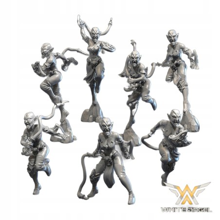 BLOOD DRINKERS x 5 - Bigusson - Druk 3D - White Angels
