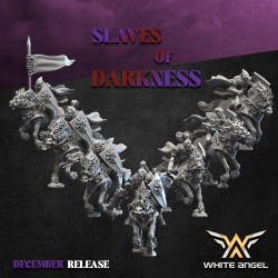 SILENT RIDER x 10 - Bigusson - Druk 3D - White Angels
