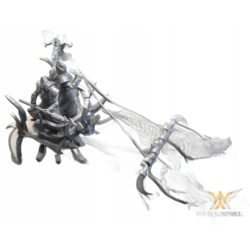 NIGHTMARE CHARIOT - Bigusson - Druk 3D - White Angels