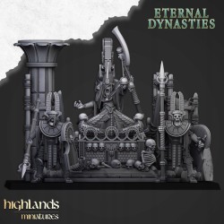 Pharaoh Funeral Ship - Bigusson - Druk 3d - Highlands Miniatures
