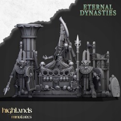 Pharaoh Funeral Ship - Bigusson - Druk 3d - Highlands Miniatures
