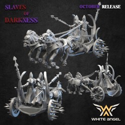 DARK STEEDS CHARIOT - Bigusson - Druk 3D - White Angels