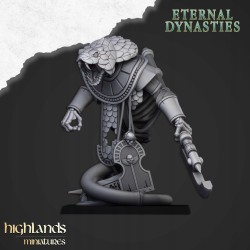 Wadjets x 3 - Bigusson - Druk 3d - Highlands Miniatures