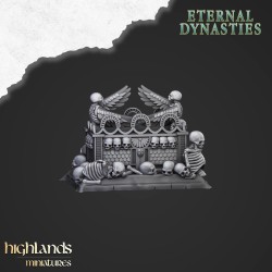 Pharaoh Funeral Ship - Bigusson - Druk 3d - Highlands Miniatures