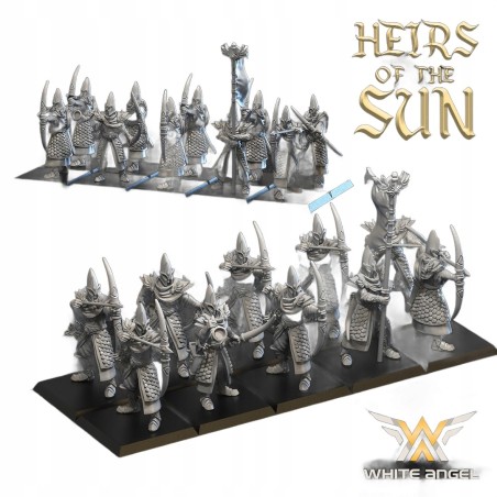 GUARD OF LIGHT x 10 - Bigusson - Druk 3D - White Angels