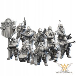 IRONWHISTLE x10 - Bigusson - Druk 3D - White Angels