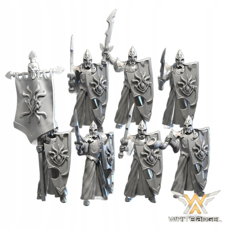 DARK GUARD x10 - Bigusson - Druk 3D - White Angels