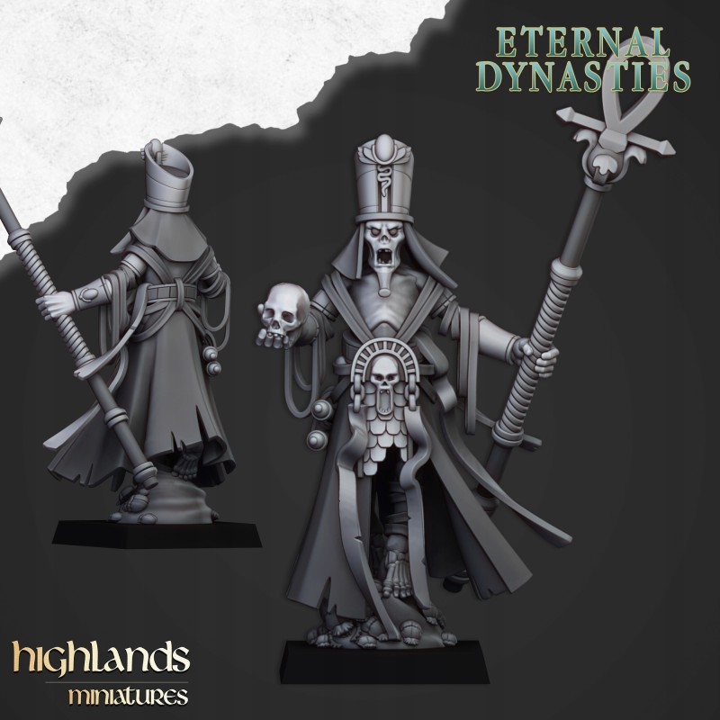 Eternal Priest - Druk 3d - Highlands Miniatures Eternal Priest - Druk 3d - Highlands Miniatures
