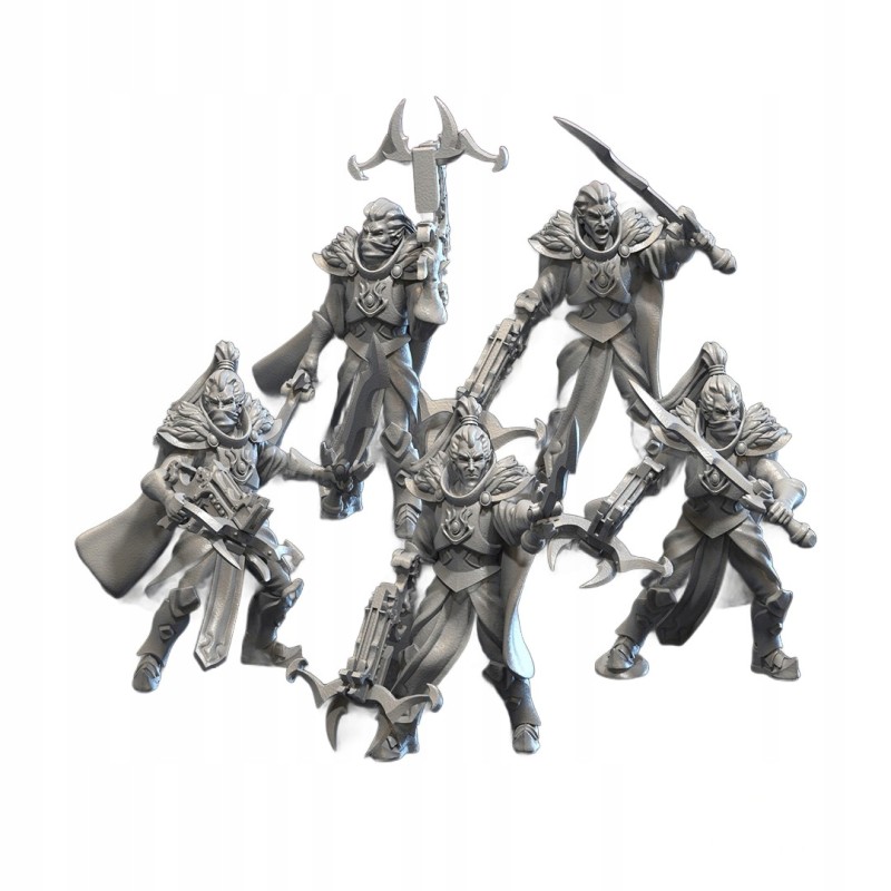 SHADOW x 5 - Bigusson - Druk 3D - White Angels