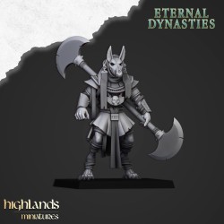 Anubis Guard x 3 - Druk 3d - Highlands Miniatures