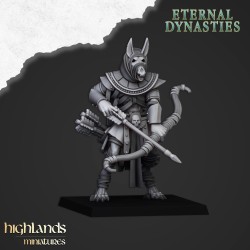 Anubis Guard x 3 - Druk 3d - Highlands Miniatures