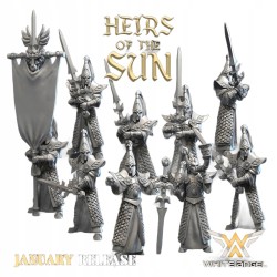 High Warrior of the Sun x10 - Bigusson - Druk 3D - White Angels