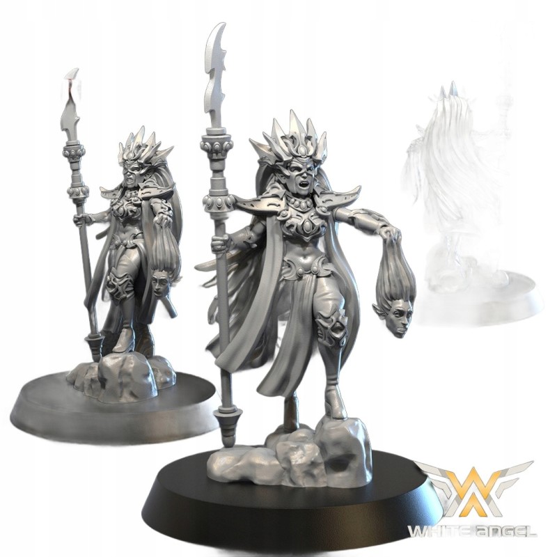 Queen of the dark realms of the south - Bigusson - Druk 3D - White Angels