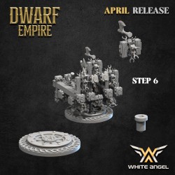 Dwarf Axe Machine + crew - Druk 3d