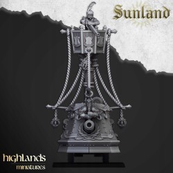 Sunland Ironclad Landship - Druk 3d - Highlands Miniatures