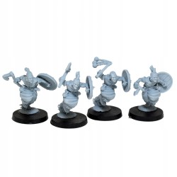 Barbarian levies x10 - Bigusson - Druk 3D -Chaos - Mom Miniatures