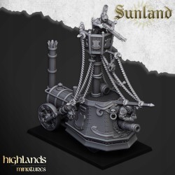Sunland Ironclad Landship - Druk 3d - Highlands Miniatures