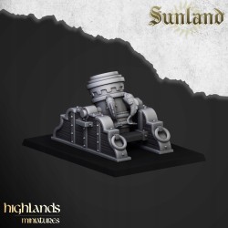 Sunland Mortar z załogą - Druk 3d - Highlands Miniatures