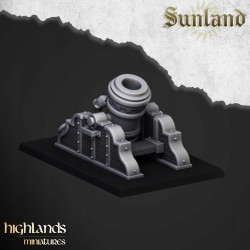 Sunland Mortar z załogą - Druk 3d - Highlands Miniatures