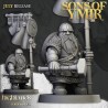 Dwarfs Warriors Unit x7 + cmd - Bigusson - Druk 3d - Highlands Miniatures