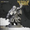 Dwarfs Warriors Unit x7 + cmd - Bigusson - Druk 3d - Highlands Miniatures
