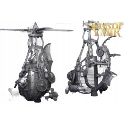 Dwarf Flying Machine - Druk 3d - Highlands Miniatures