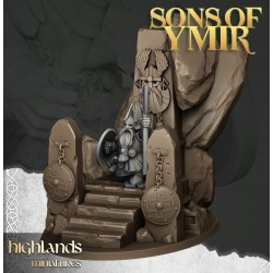 The Dwarf Lord - Bigusson - Druk 3d - Highlands Miniatures