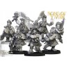 Dwarf Deathseekers x7 +cmd - Bigusson - Druk 3d - Highlands Miniatures