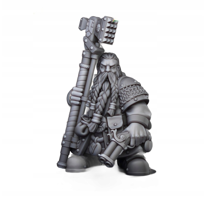 Dwarf Engineers - Bigusson - Druk 3d - Highlands Miniatures