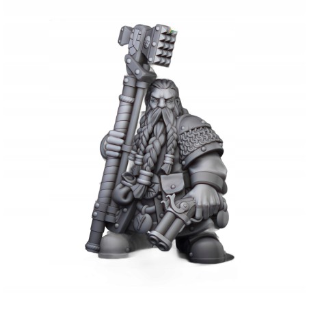 Dwarf Engineers - Bigusson - Druk 3d - Highlands Miniatures