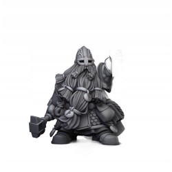 Dwarf Runemaster 2 - Bigusson - Druk 3d - Highlands Miniatures