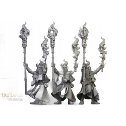 Mage of fire - Bigusson - Druk 3d - Highlands Miniatures