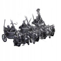 Ancient Skeletal Chariots x 3 - Highlands Miniatures