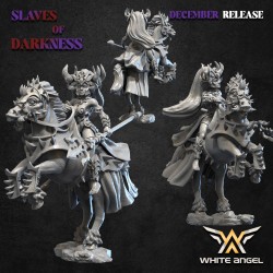 DARK MOTHER RIDER - Bigusson - Druk 3D - White Angels