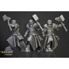 Inquisitorial Band x 9 - Bigusson - Druk 3d - Highlands Miniatures
