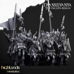 Vampire Knights x5 wraz z cmd - Druk 3d - Highlands Miniatures