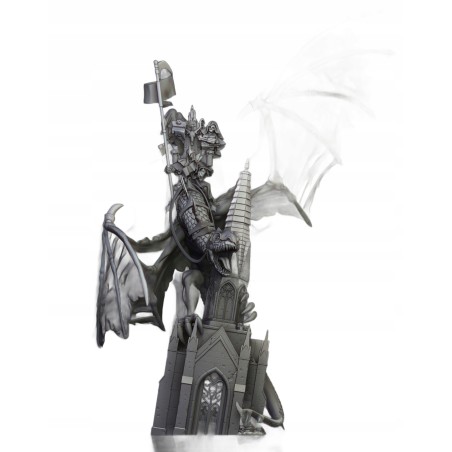 Ezekiel, Lord Necromancer on Flying Monster - Bigusson-Highlands Miniatures