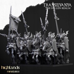 Vampire Knights x5 wraz z cmd - Druk 3d - Highlands Miniatures