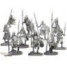 Skeleton Warriors Unit x7 + command - Bigusson - Highlands Miniatures