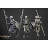 Skeleton Warriors Unit x7 + command - Bigusson - Highlands Miniatures
