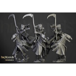 Spectral Cavalry Unit x5 - Bigusson - Druk 3d - Highlands Miniatures