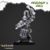 Cave Orcs with hand weapons x7 +cmd - Bigusson - Highlands Miniatures