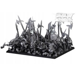 Swamp Goblin with Pikes x7 +cmd - Bigusson - Druk 3d - Highlands Miniatures