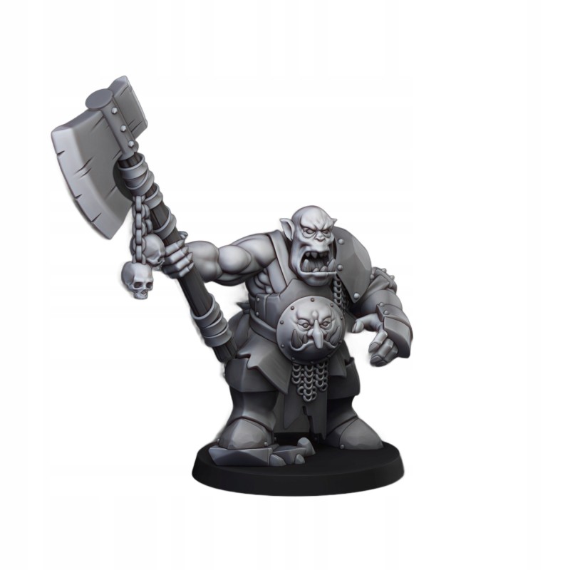Borgok Skullcrusher - Bigusson - Druk 3d - Highlands Miniatures