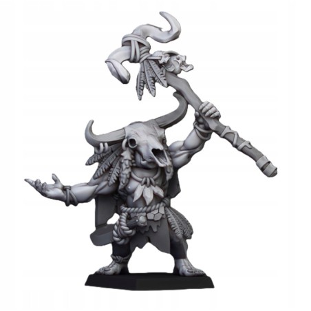 Cave Orc Shaman - Bigusson - Druk 3d - Highlands Miniatures